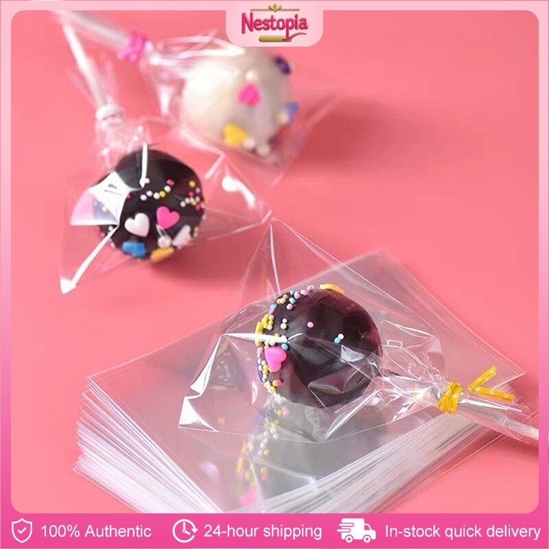 Transparent Popsicle OPP Cakesicle Boxes Gift Plastic Box Ice Cream ...