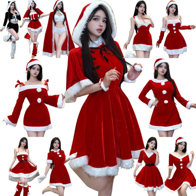 Christmas f Dresses 2025 Clothing Sexy Party Short dresses Femme