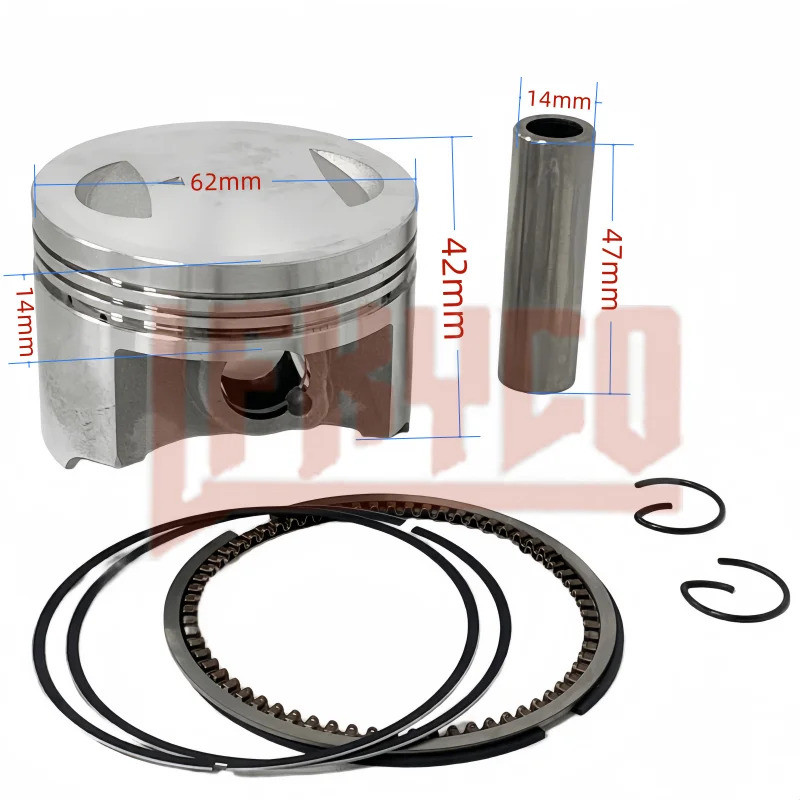 7Eb Motorcycle 3 Engine Parts 62Mm Bore For SUZUKI GS GN EN 125Cc Big ...