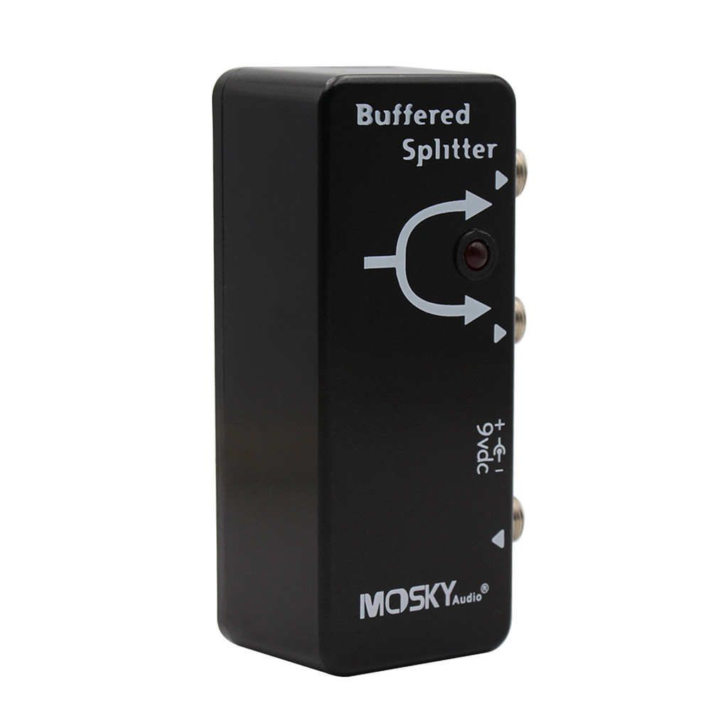 MOSKYaudio BUFFERED SPLITTER Guitar Effect Pedal Signal Buffer Splitter ...