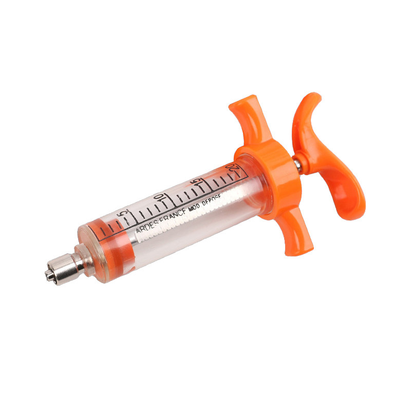 10/30ml TPX Veterinary Fiber Glass Syringe Poultry Vaccine Injection ...