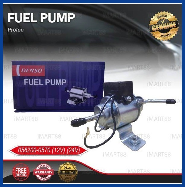 Original Denso Electric Fuel Pump 12V 24V Gasoline Inline Petrol Pam ...