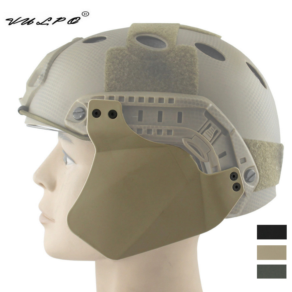 Vulpo Paintball Airsoft Side Cover Tactical Two Ear Protection Covers 