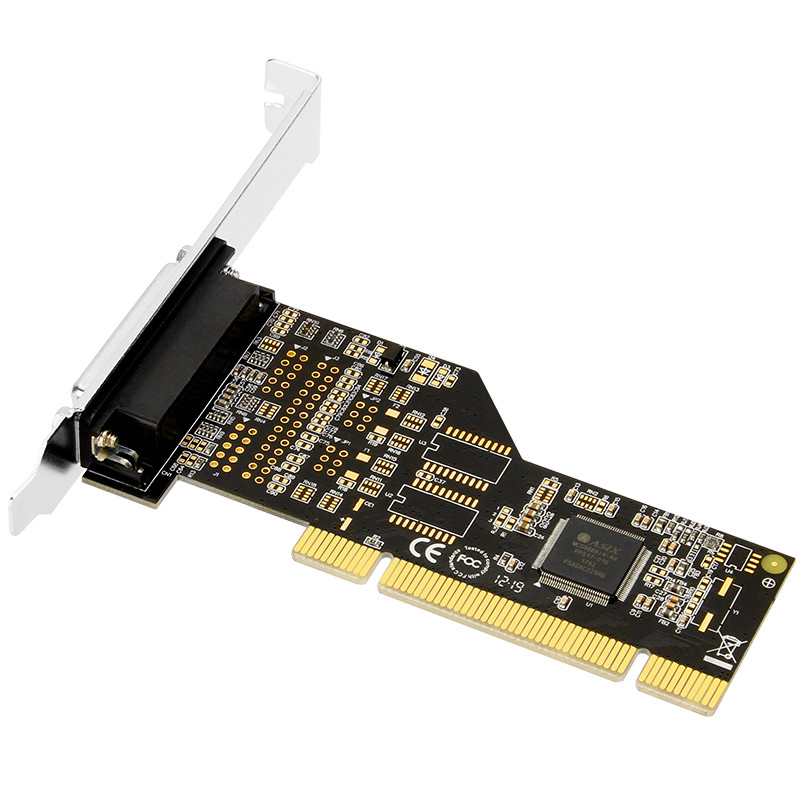 PCI parallel port card DB25-pin expansion card LPT printer 25 pin ...