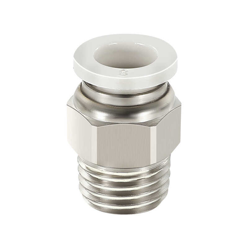 connector pneumatic Quick trachea metric thread straight through PC8/10 ...