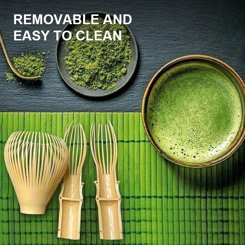 Whisk Set Matcha Bamboo Whisk Brush Tools Green Tea Set Japan【COD ...