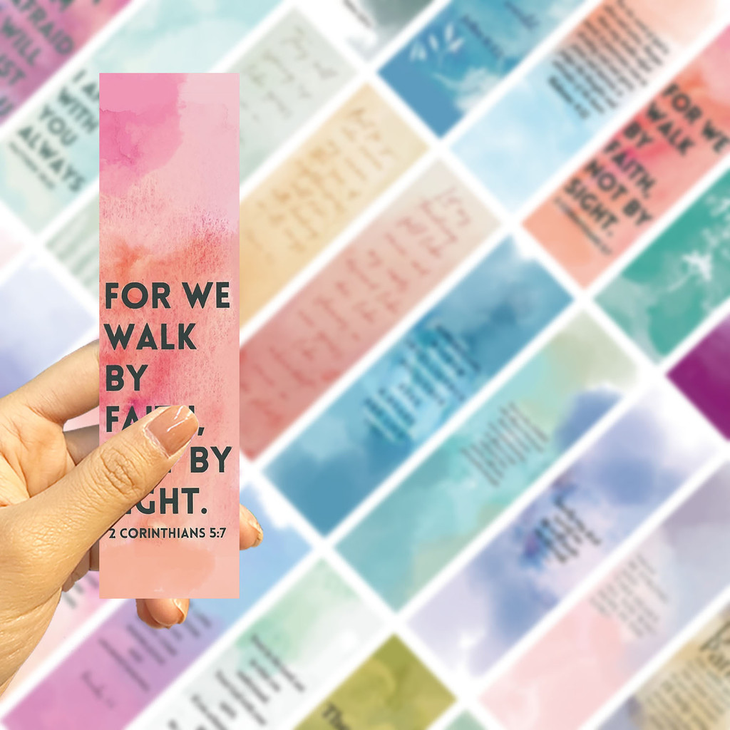 30pcs Bible Verse Bookmarks Inspirational Scripture Bookmarks ...