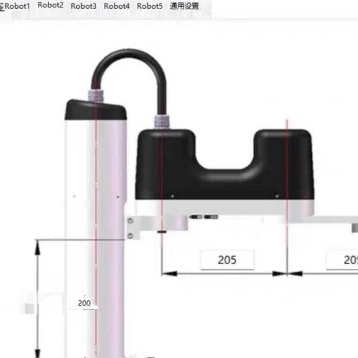 C # upper computer source code inverse motion algorithm robot arm ...