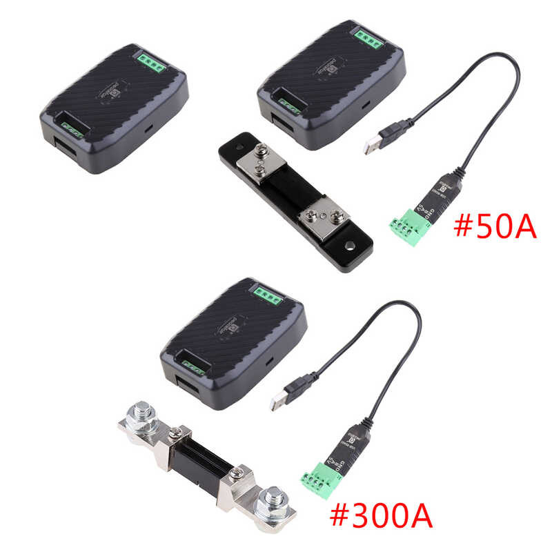 DC PZEM-017 Communiion Box RS485 interface Modbus 0-300V 300A Shunt USB ...