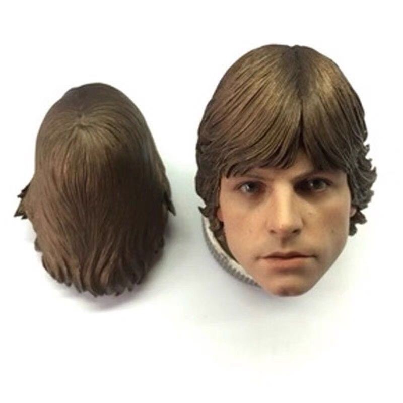 1/6 Soldier Star Wars Skywalker Luke Head Carving Neck Free Version Non ...