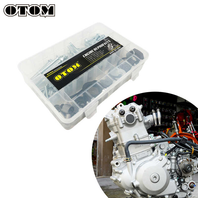 OTOM Complete Universal Engine Rebuilding Kits Repair Screw Washer Seal ...