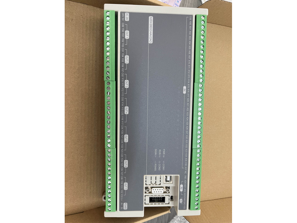 Replacement of Mitsubishi PLC industrial board FX3U-60MR/T 32DI/28DO ...