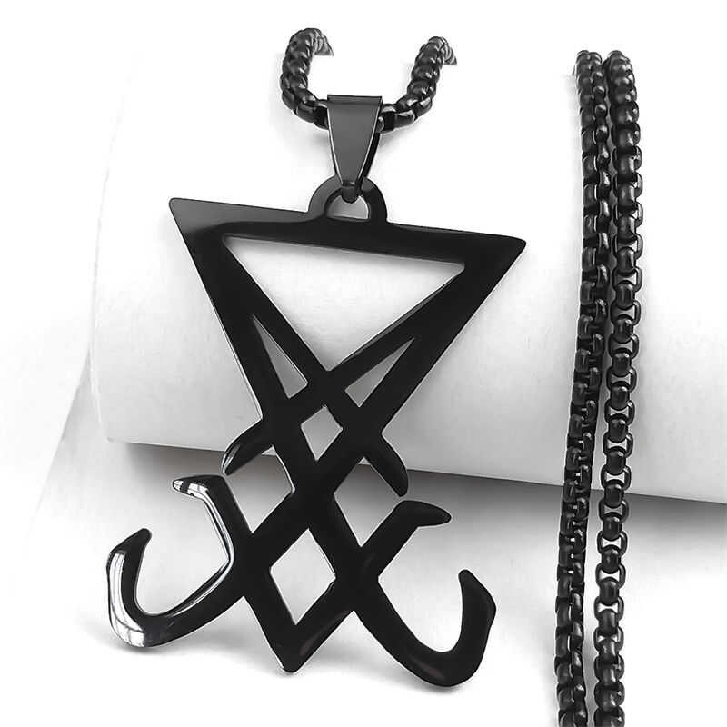 Sigil Church COD Satan Stainless Steel Statement - Seal of Lucifer ...