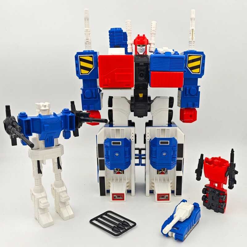 Metrotitan Transformation G1 3 Change Base Metroplex Fighters Blue KO ...
