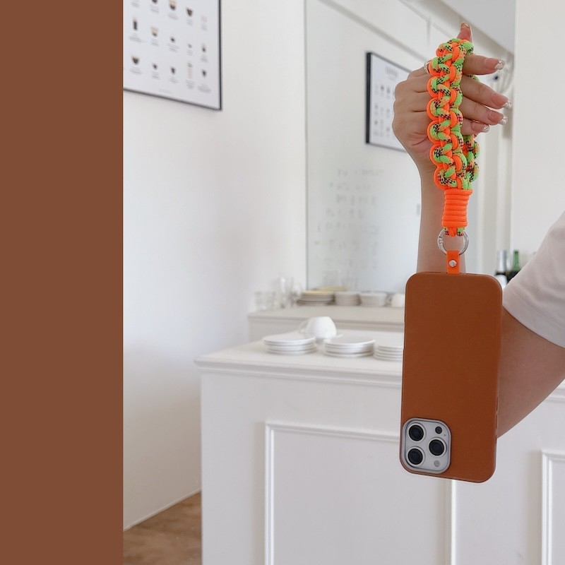 Thick Short Rope With Clip Handmade Flat Suitable For Mobile Phone ...