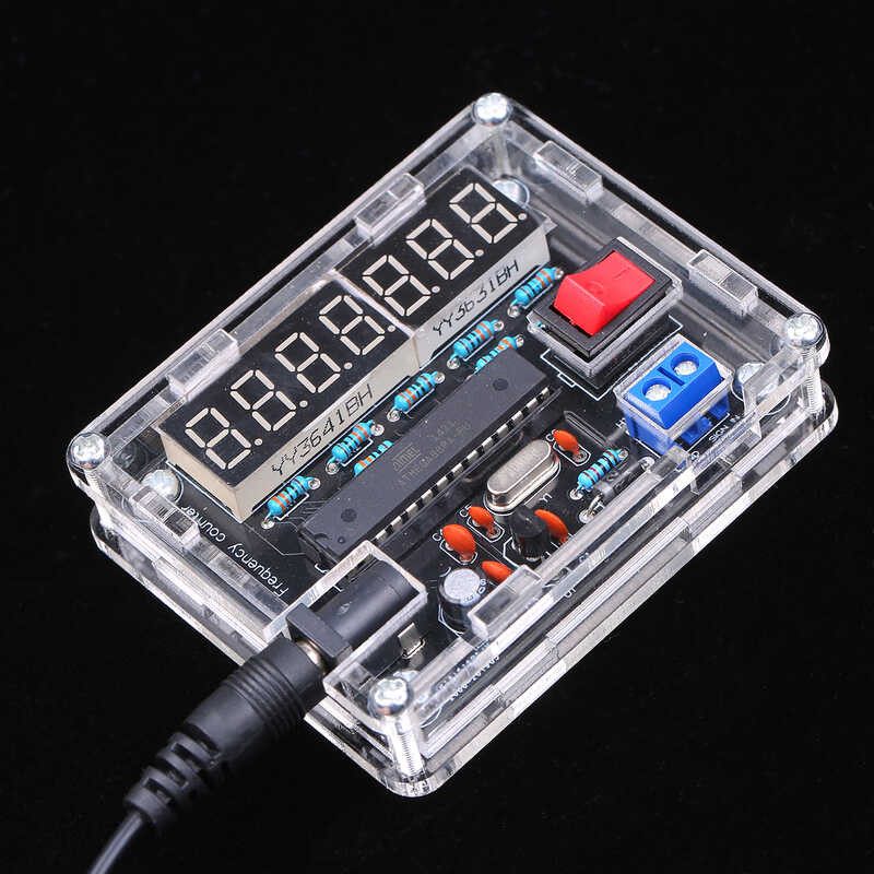 Meter 10MHz DIY Kit AVR Frequency with Shell Counter Cymometer ...