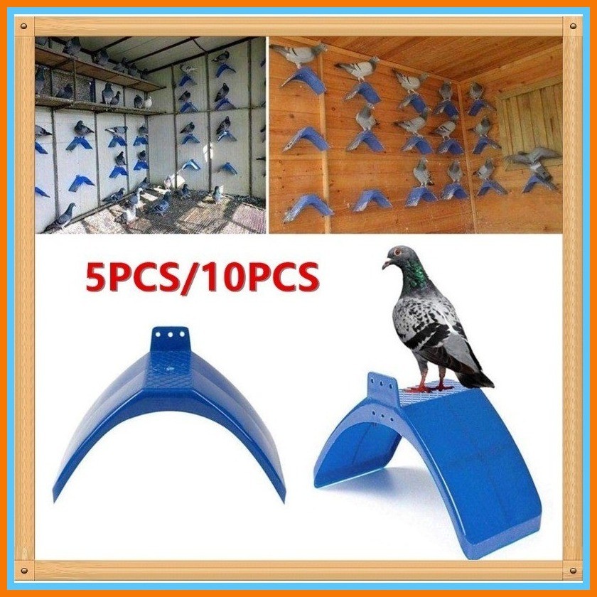 5/10PCS Pigeon Rest Stand Frame Grill Dwelling Roost Pigeon V Roost ...
