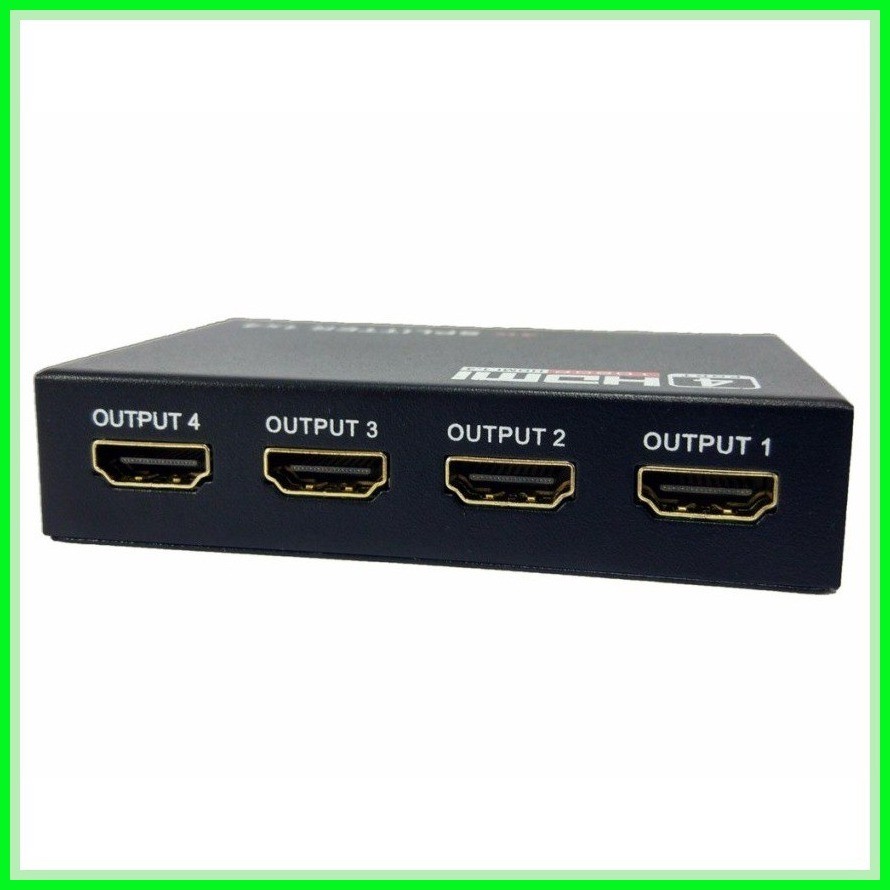 4 Port HDMI Splitter 1080P FHD 1 Input 4 Output 4K | Shopee Philippines