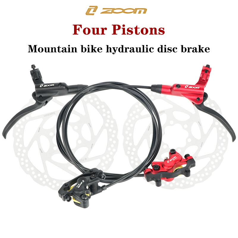 BUCKLOS Zoom H876E 2-PIN 4 Pistons Hydraulic Disc Brake Set E-Bike - View #5