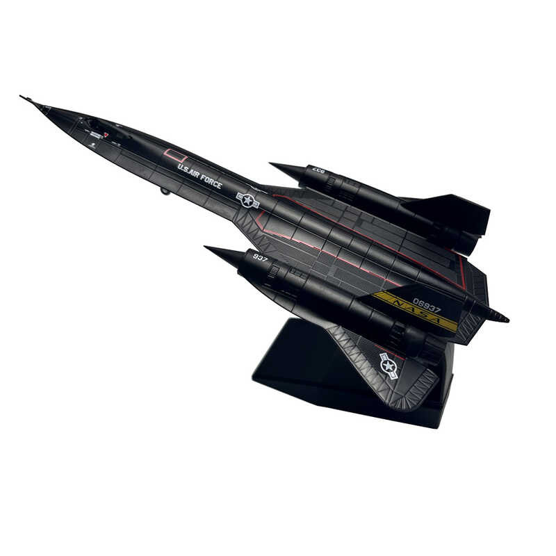 Fe 1 / 144 Scale US Lockheed SR 71 Sr- 71 Blackbird 06937 Plane Diecast ...
