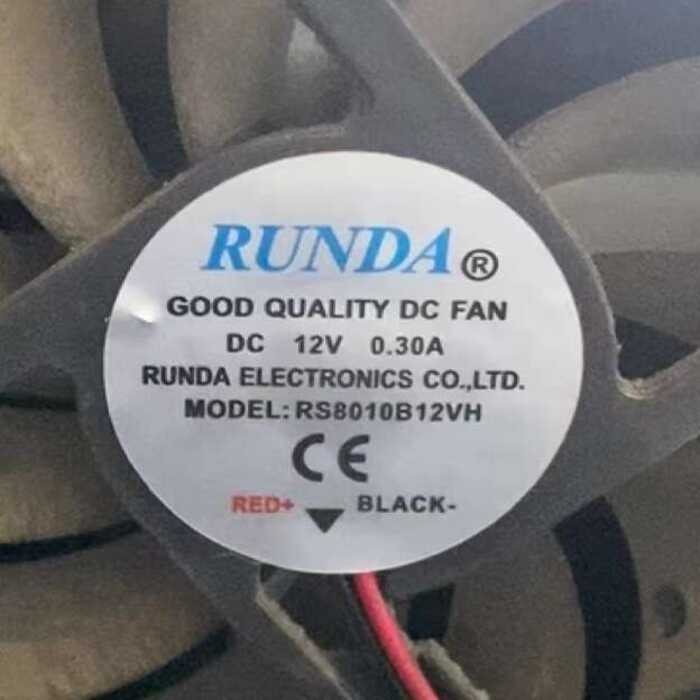 New Brand RUNDA Rs8010b12vh 12V 0.30A 8010 8Cm Chassis Power Supply ...