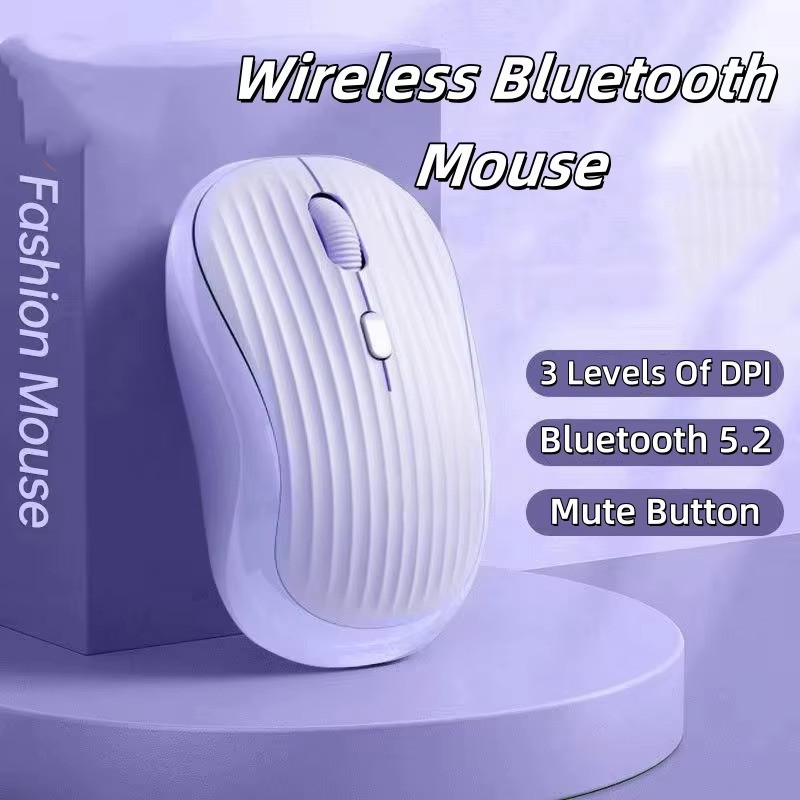 Multi-Device Wireless Bluetooth With 2.4Ghz Dual Mode Mice USB Optical ...