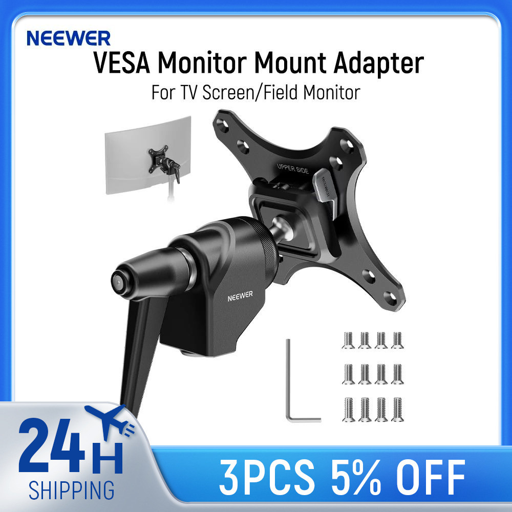 NEEWER VESA Monitor Mount Adapter with Arca Quick Release 360 ...