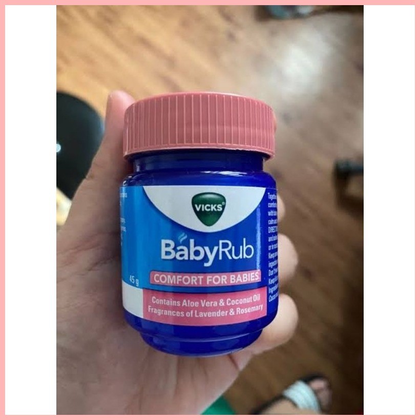 ORIGINAL VICKS BABY RUB 45grams | Shopee Philippines