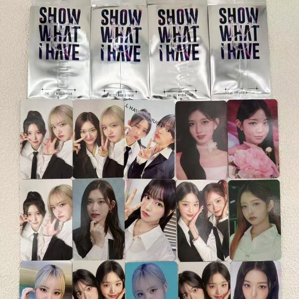 3pcs KPOP Idol Ive Seoul Concert "Show What I Have" Photocard Pack