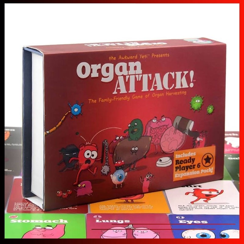 in stock Party Game Organ ATTACK Card Game Family Club Board Game ...