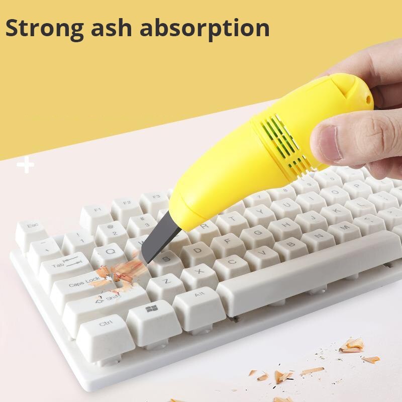 Portable Mini Handheld USB Keyboard Vacuum Cleaner Computer Dust Blower ...