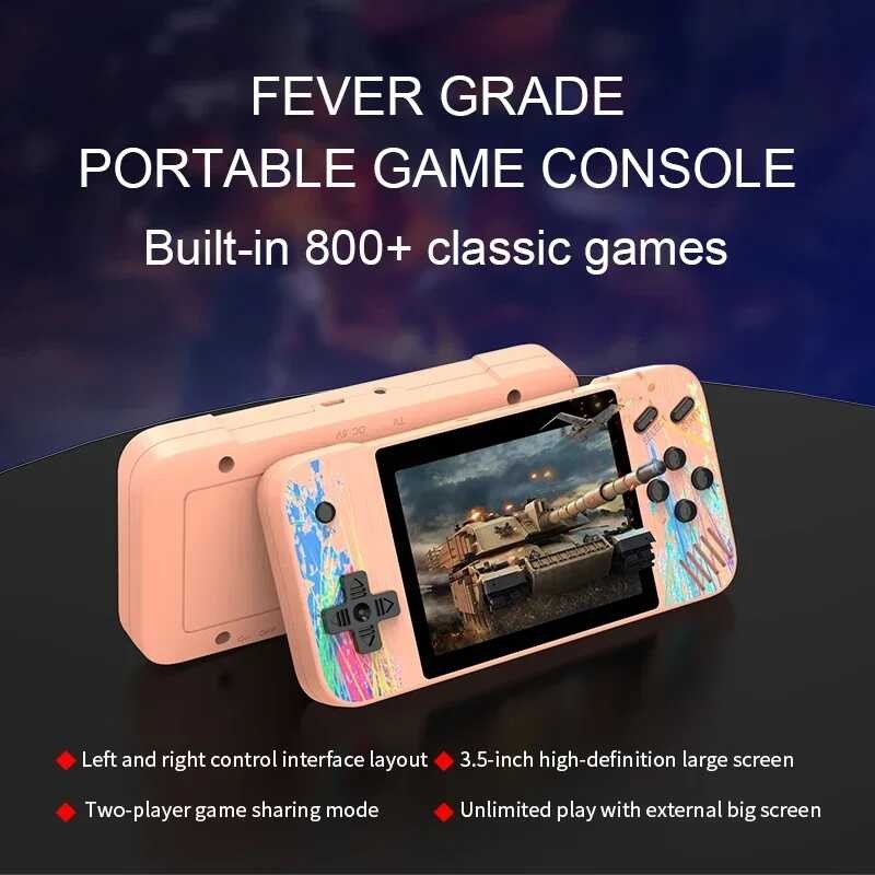 In 800 1 Doodle Handheld Game Players Portable Retro Video Console Boy ...
