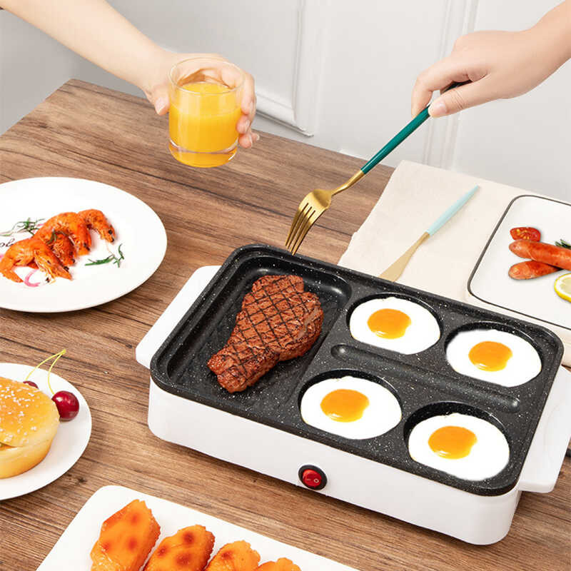 3 2 Sa 1 Breakfast Bread Toaster Electric Mini Oven Fried Egg Burger ...