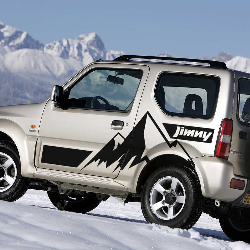 For Suzuki Jimny Jb23 Jb74 Car Door Side Stickers Vinyl Film Decals ...