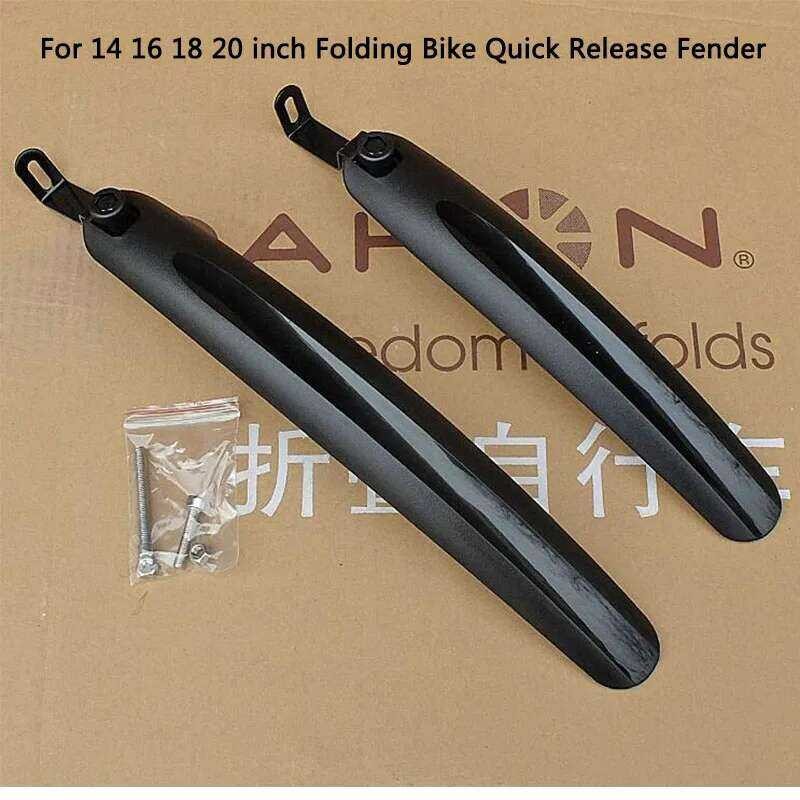 14/16/18/20 inch Folding Bike Fender For Dahon 412 P8 Front Rear ...