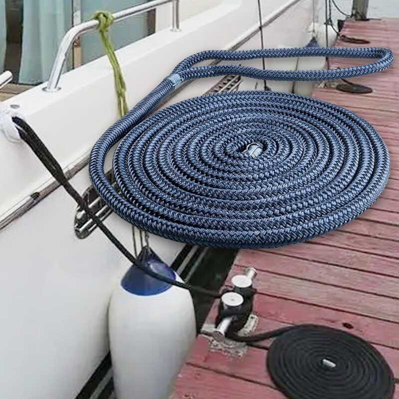 Dock Premium Mooring Rope Universal Docking Es Wear Resistant For Boat ...