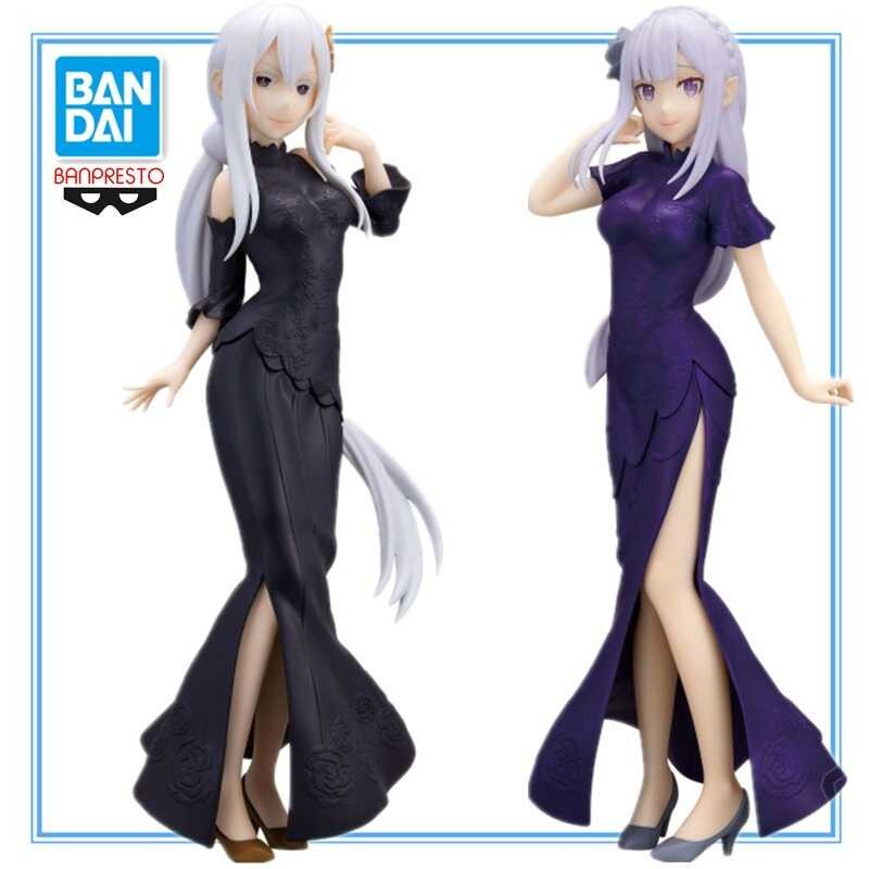 Banpresto Statuetta Elsa Granhiert Da Re:Zero, Serie Glitter&Glamours, PVC, Altezza 24 Cm, Collezione