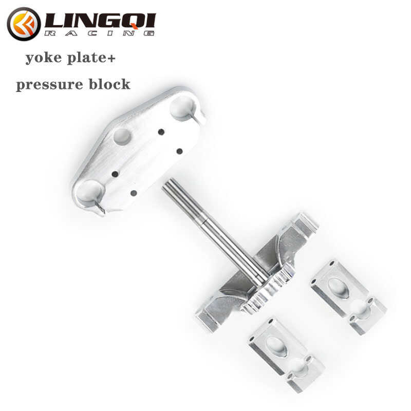 LY GQI RACING Aluminum 22Mm Handlebar Triple Clamp Risers Holder Upside ...