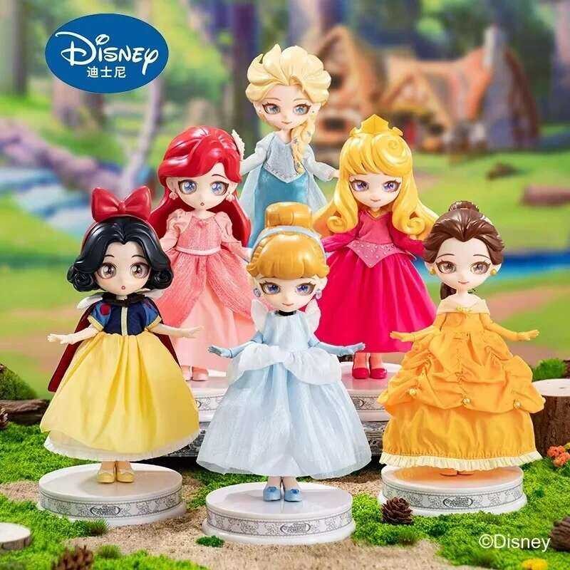 Elsa Princess Belle Snow White Series Anime Action Figure Movable Joint ...