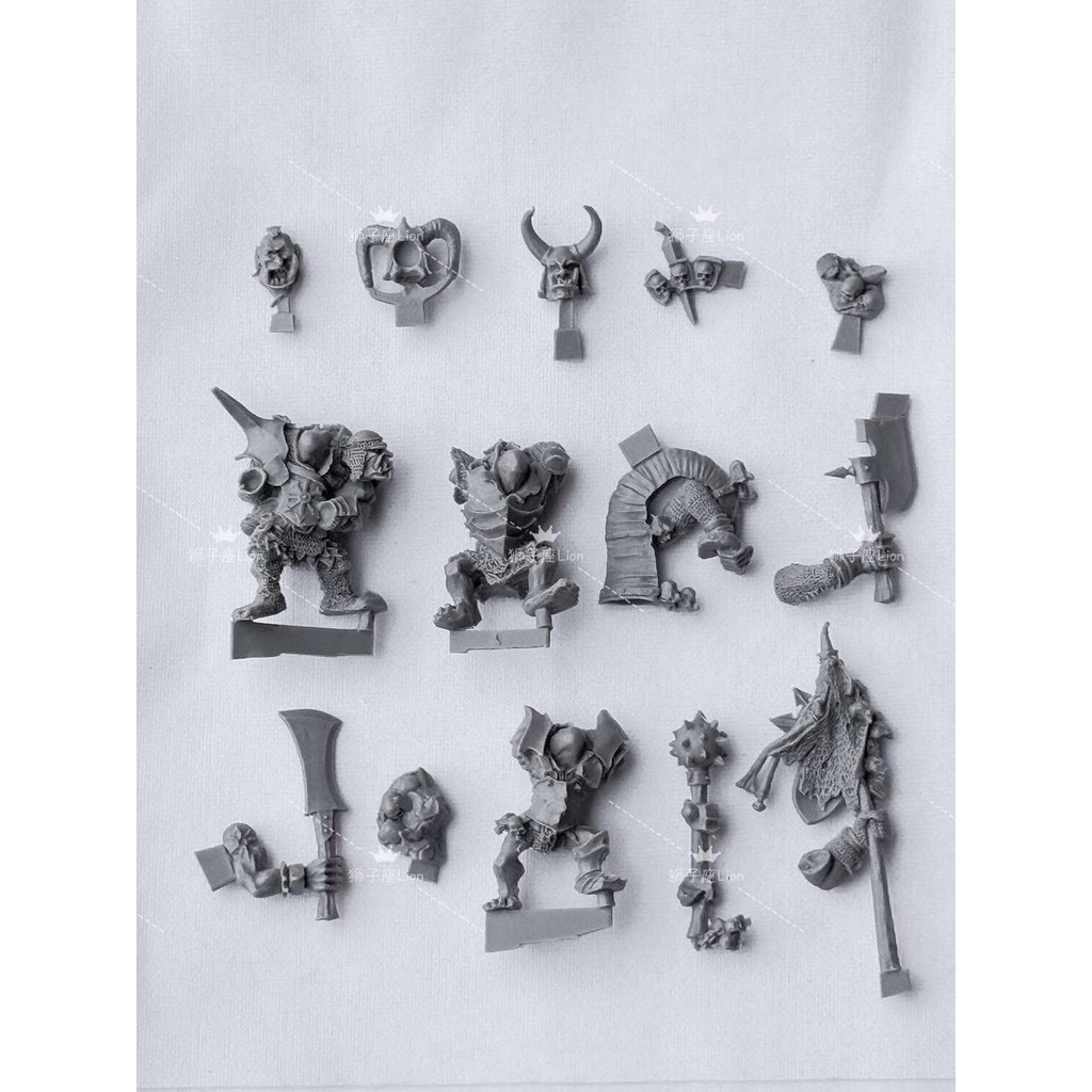 [Warhammer] chaos ogre Comand 2 Spicy Pot Snowman Rugby Player chaos ...