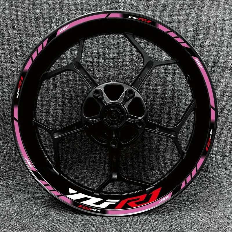 for motorcycle Suitable Yama r1 decal steel ring wheels YZFR1 hub wheel ...