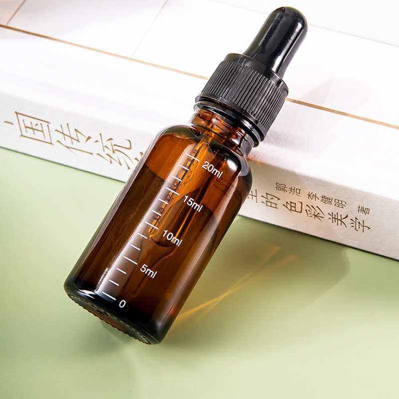 Free Funnel+Label Sticker -Graduated Dropper Bottles with Scale Reagent ...