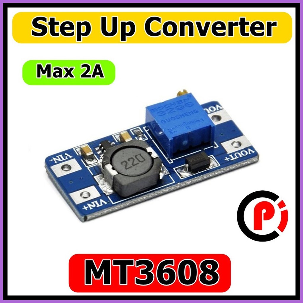 Mt3608 DC STEP UP BOOST CONVERTER 28VOLT 2A MODULE | Shopee Philippines