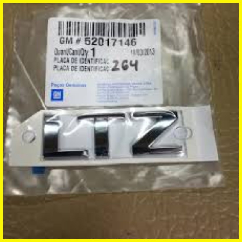Emblem LTZ LT LS Chevrolet Spin Original GM | Shopee Philippines