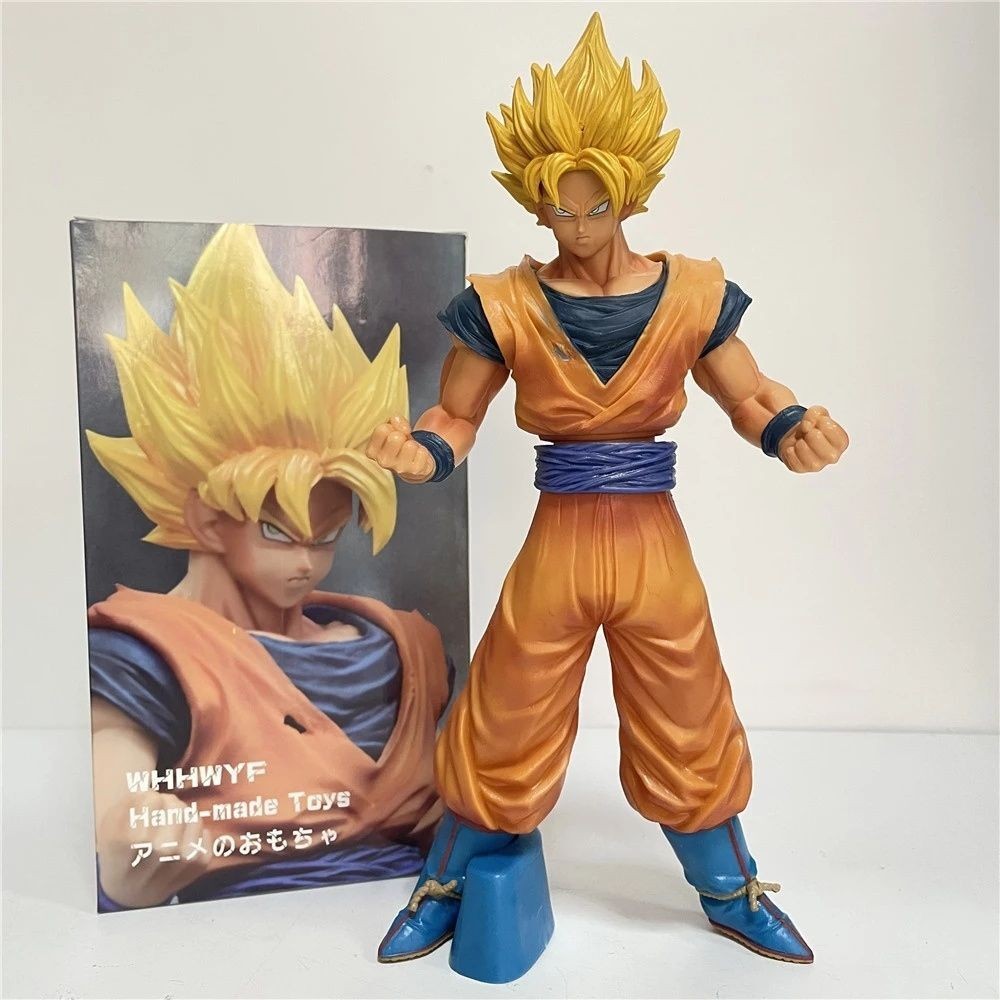 Figurine Dragon Ball Z Son Goku 32 Cm - Saiyan Collection - Cadeau Premium