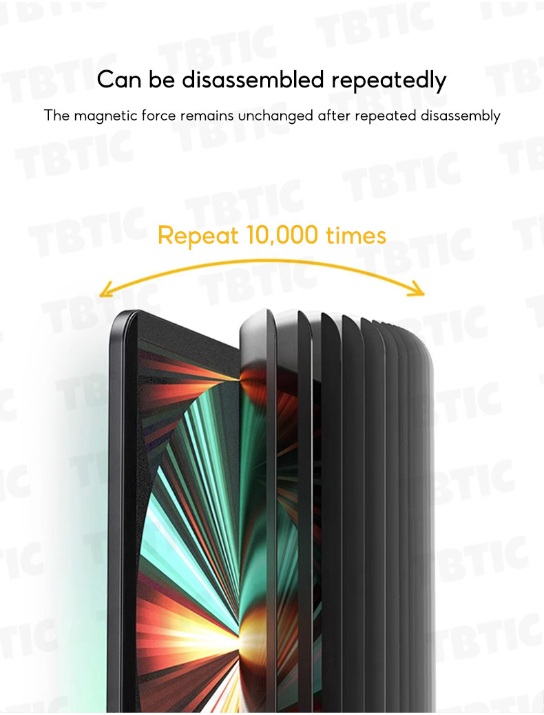 TBTIC Magnetic Matte Paper Like Screen Protector For Redmi Pad SE 11 10 ...