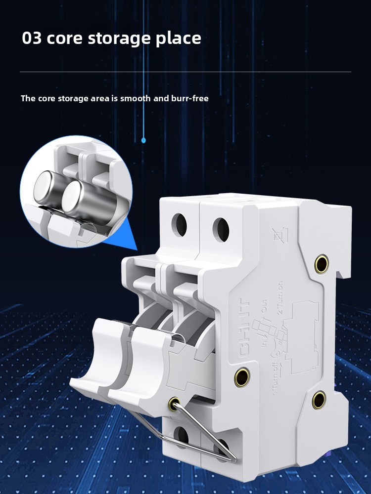Chint DIN Rail Mount Base RT28-32X 1P/2P/3P, Ceramic Socket for 6A-32A ...