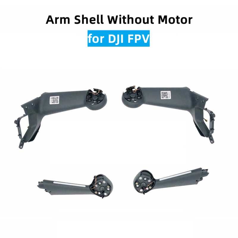 thumbnail image 2 of Used OEM DJI FPV Drone Arm Shells (Gray) – Left/Right Front/Rear Repair Parts 2 of 4
