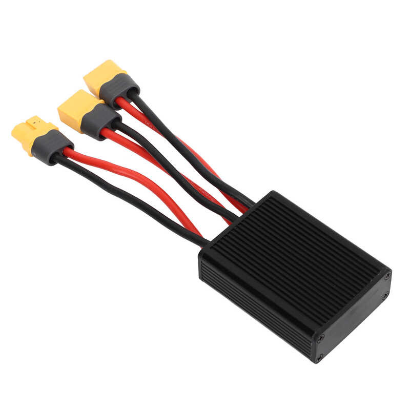 Dual Battery Parallel Adapter For E-Bikes – Boost Power With 2 Battery Packs, XT60 Connectors, 20V-72V Range, 40A Output - View #9