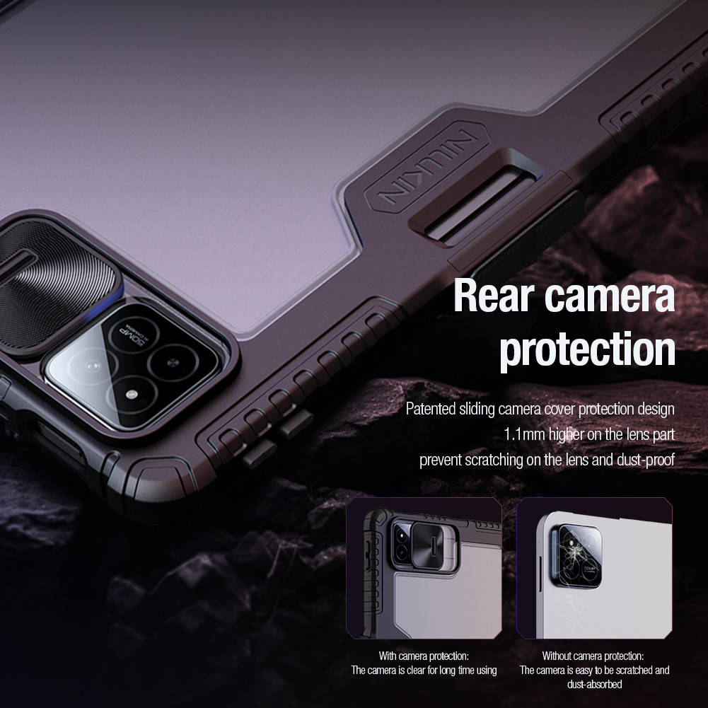 NILLKIN Case For Xiaomi Pad 8 Pro / Pad 8 Multi-Angle Stand Sliding ...